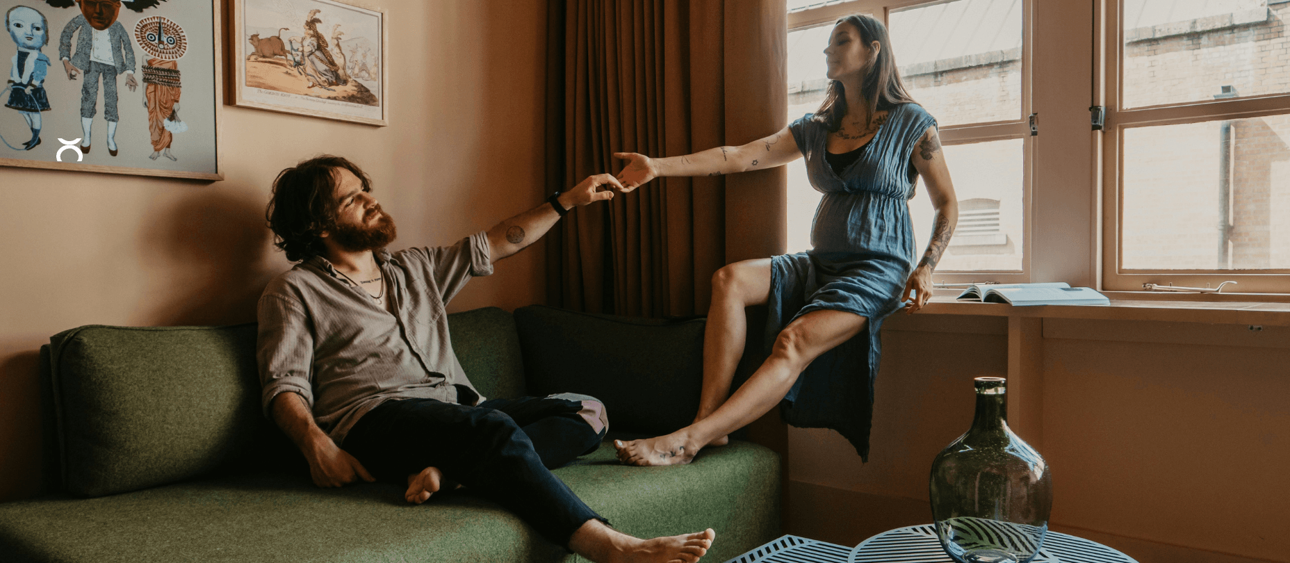 Sala de apartamento remodelado em Lisboa pela BONDURANT, em Lisboa